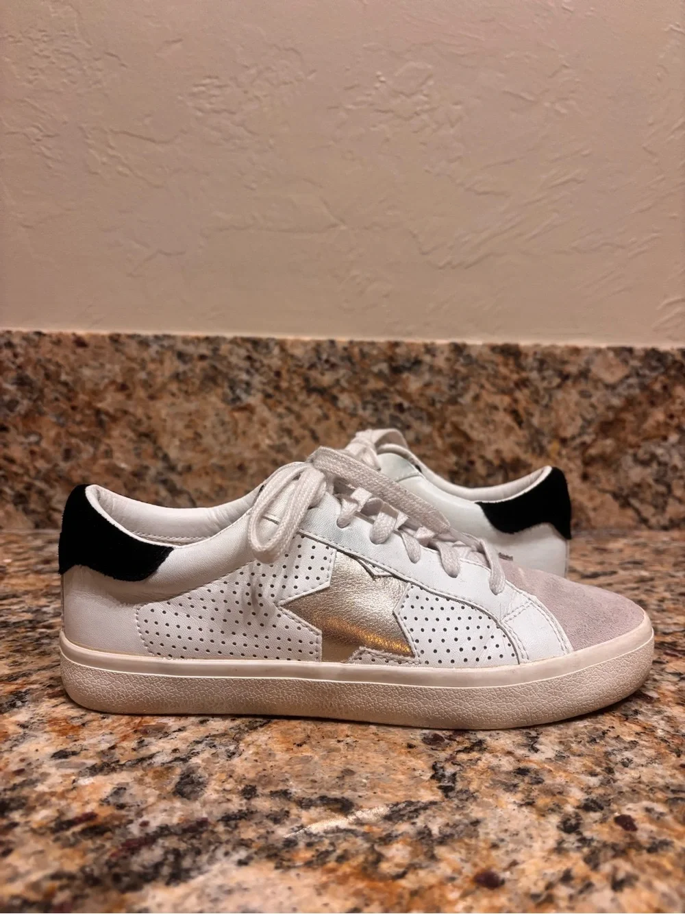 Vintage Havana Leather Sneakers